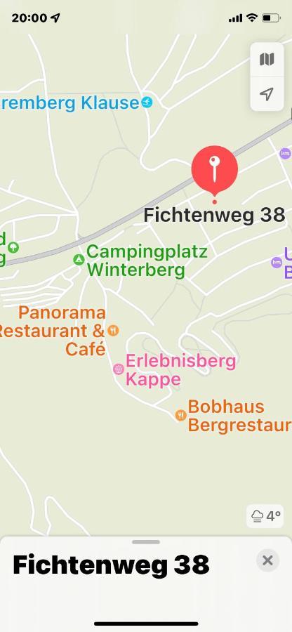 Appartement An Der Erlebniskappe Mit Fahrradkeller Winterberg Eksteriør billede